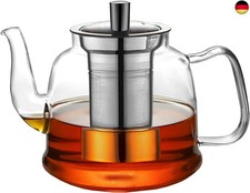 1600ML Teekanne Glas mit