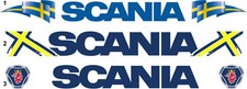 SCANIA FRONTSCHEIBE Aufkleber