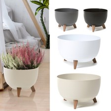 Blumenkübel Pflanzschale mit Füßen Pflanzgefäß Blumentopf TOP 4 Farben 3 Größen