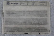 TRIUMPH Spitfire MK3 GT6 MK1 & MK2 TR6  - Ersatzteilkatalog auf Microfich 1974