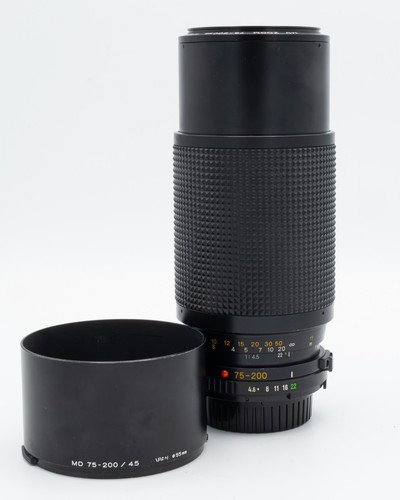 Minolta zoom 200mm - zoom, f/4,5