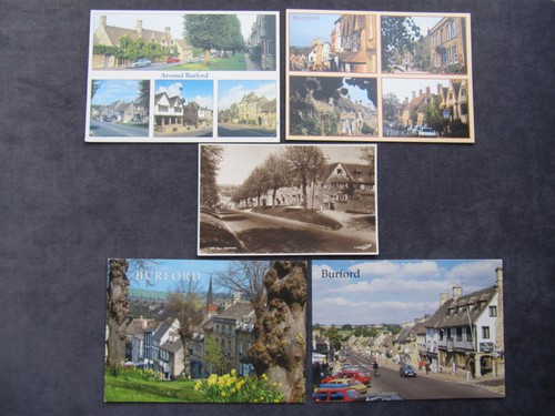 Postkarten von burford - 5,