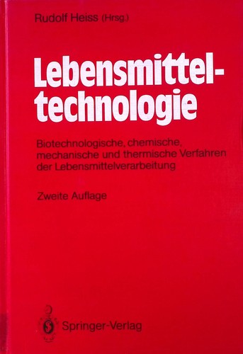 Lebensmitteltechnologie - ,