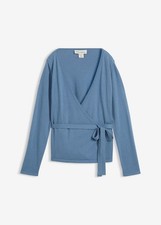 Neu wickelstrickjacke mit - neu,