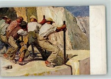 10540602 - Die Steinbrecher - Verlag Seemann Nr. 110 AK Beruf