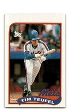 Tim Teufel 1989 Topps #9 New