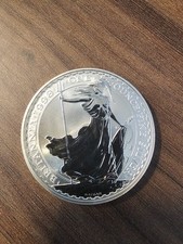 Silbermünze Britannia 2 £