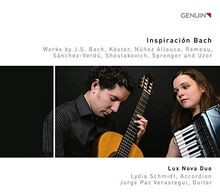 Inspiraciíon Bach - Werke für Akkordeon und Gitarre von Lu... | CD | Zustand neu