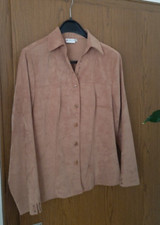 Hemdbluse Lederimitat von