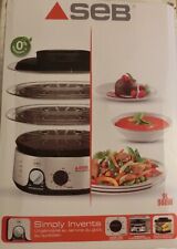 SEB / Bosch Dampfgarer NEU 3 Etagen und Reisschüssel BPA frei