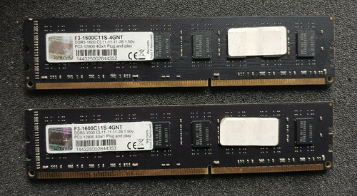 Skill series dimm 2x - g.skill, nt