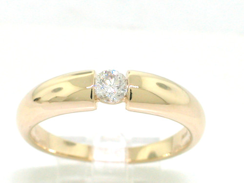 Solitär brillant ring 585 - solitär,
