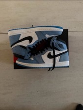 Air Jordan 1 High OG University Blue Größe 41 US 8 Top Zustand