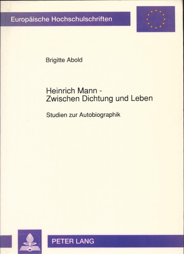 Heinrich mann zwischen - -,