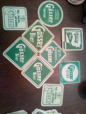 Bierdeckel Gösser Bier Gut Besser 9 Stk Alt Sammlung Konvolut Österreich