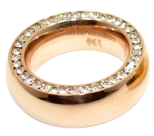 Edelstahlring damen ring 9mm - damen,
