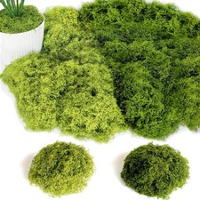 Kunstmoos Bastelmoos Deko Moos 200g Nylon  für Aquarien, Krippen, Modellbau