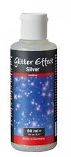 Glitter Effect Silber 80 ml Glitzer Zusatz Farbe Kreative Wandgestaltung