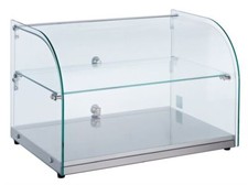 Combisteel Show-Vitrine neutrales Tischmodell mit 45 Liter
