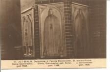 AK  Alt-Berlin St. Marien-Kirche Denkstein Familie Steinbrecher unbeschrieben