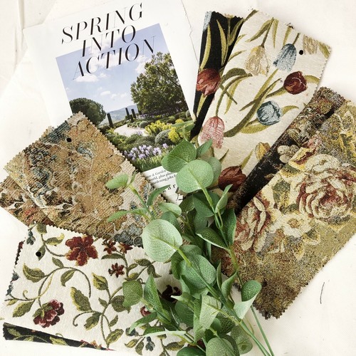 Klassische blumen jacquard - klassische,