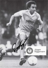 Jürgen Niggemann - Autogrammkarte signiert Fortuna Köln