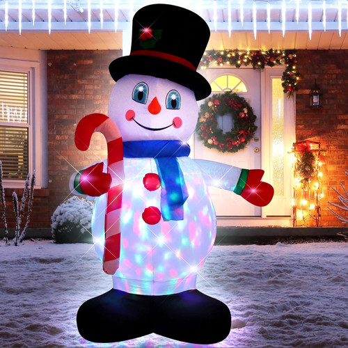 Aufblasbarer schneemann - aufblasbarer,