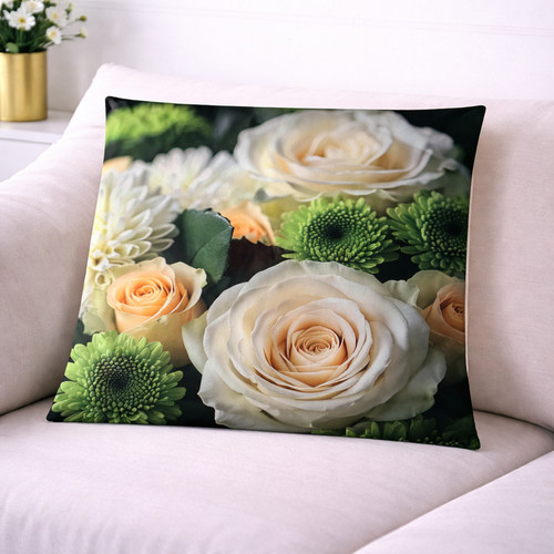 Kissen bezug floral - cm,