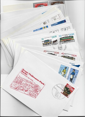 Ersttagsbriefe ddr 1986 - 38,