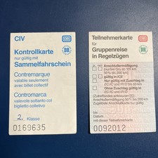 Original Fahrkarten Fahrschein