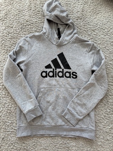 Adidas hoodie grau 164 - grau, jungen