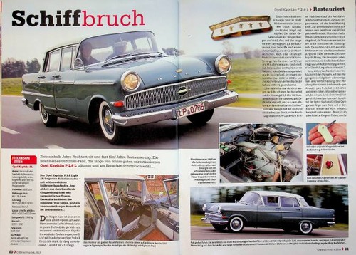 Oldtimer praxis 2706 - oldtimer, opel