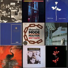Complete Depeche Mode Vinyl Vinyl Collection 9 records