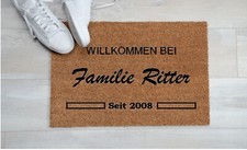 Kokos fußmatte personalisiert - kokos,