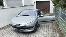 Peugeot 206cc cabrio grau - cabrio,