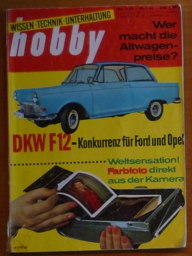 Hobby das magazin der - 1, x