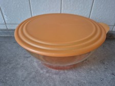 Tupperware Eleganzia große 4,6 Liter Schüssel, orange