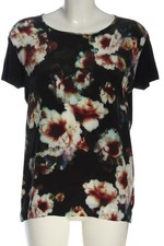 HUGO BOSS Hemd-Bluse Damen Bluse Gr. DE 36 schwarz-rot-wollweiß Casual-Look