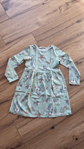 Kleid langarm 122 128 - langarm, gr.