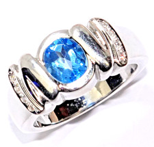 Ring Gold Topas Set Ring