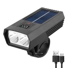 AKKU Solar Fahrradlicht LED