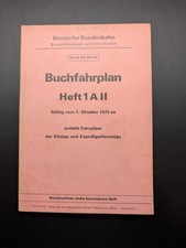 Buch Buchfahrplan Heft 1 A II