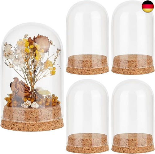 Stück glasglocke mit kuppel - 4,
