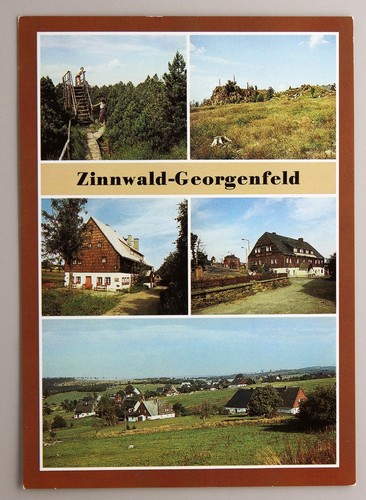 Mehrbild postkarte zinnwald - mehrbild,
