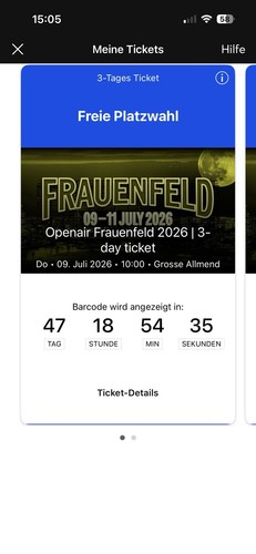 Openair frauenfeld 2026 - frauenfeld,