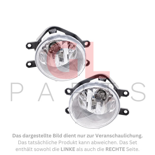Nebelscheinwerfer lampe set - nebelscheinwerfer,