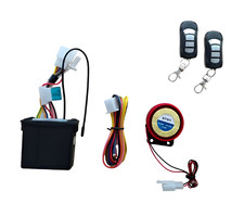 Universal Alarmanlage für Motorrad 12V mit Fernbedienung Sirene Finder Funktion