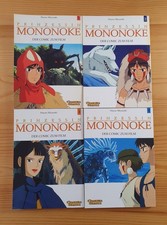 Prinzessin Mononoke Manga Band 1 - 4, deutsch, 1. Auflage komplett
