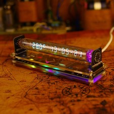 IV27 Retro VFD Uhr mit RGB