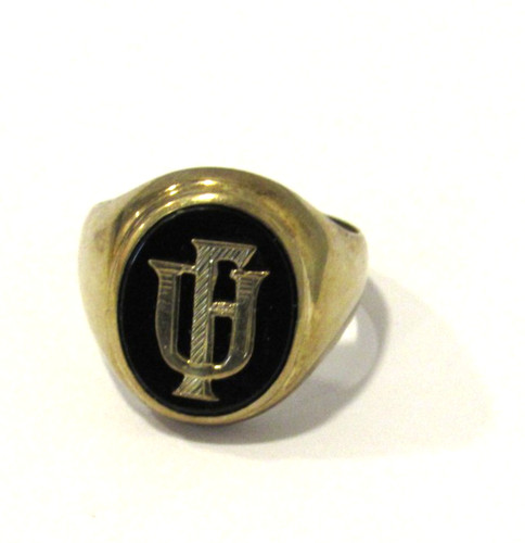 Herrenring aus gold - aus,